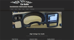 Desktop Screenshot of highvoltagecaraudio.com
